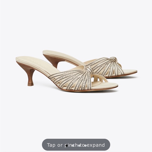 Tory Burch Ribbon Heel Sandel - Picture 4 of 7